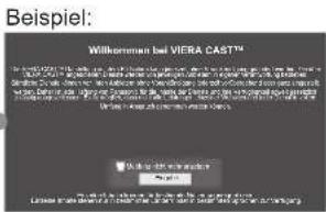 PANASONIC TX-L37G15E - Zugriff auf VIERA CAST. - 2