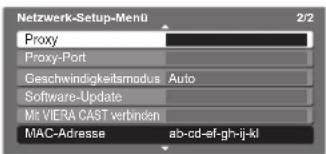 PANASONIC TX-L37G15E - Wählen Sie „Proxy“ aus Bewegen Sie den Mauszeiger und - 1