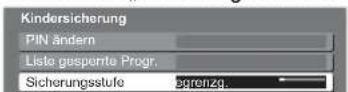 PANASONIC TX-L32X10 - Sperren von Programmplätzen Kindersicherung - 11