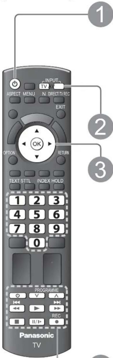 PANASONIC TX-L32X10 - Betrachten von externen Eingangssignalen - 1