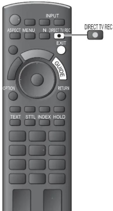 PANASONIC TX-L32X10 - Direkte TV-Aufzeichnung – Aufzeichnung des laufenden Fernsehprogramms - 1