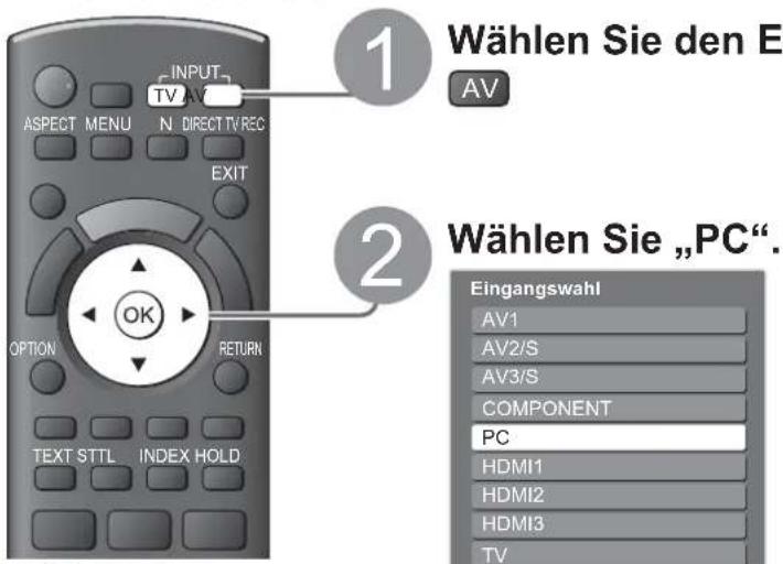 PANASONIC TX-L32X10 - Anzeigen von PC-Bildern auf dem Fernsehschirm - 1