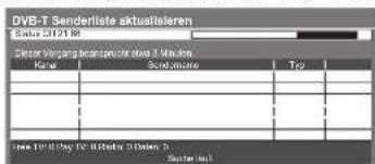 PANASONIC TX-L32GA11 - DVB-Sender automatisch aktualisieren Senderliste aktualisieren - 1