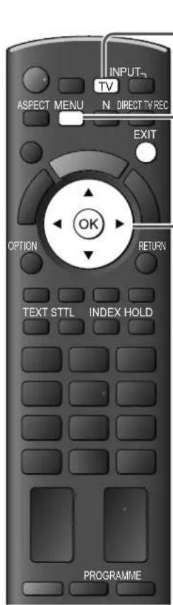 PANASONIC TX-L32X15 - Starten Sie die automatische Senderabstimmung. - 3