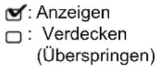 PANASONIC TX-L32X15 - Auswahl eines Senders und Anzeigen / Verdecken - 3
