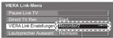 PANASONIC TX-L37G10 - ■ Bei Anschluss mehrerer Recorder oder Player - 1