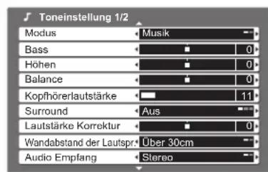 PANASONIC TX-L37G10 - VIERA Haupt-Menü - 7