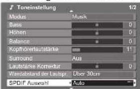 PANASONIC TX-L37G10 - Toneinstellungen - 10