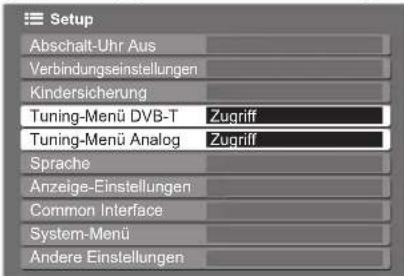 PANASONIC TX-L37G10 - DVB-T-Programme oder analoge Programme - 3