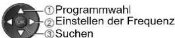 PANASONIC TX-L26C10 - Manuelles Einstellen des DVB-Programms Suchlauf - 2