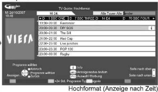 PANASONIC TX-L26C10 - Rufen Sie den Programmassistenten auf. - 2