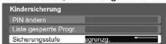 PANASONIC TX-L26C10 - Sperren von Programmplätzen Kindersicherung - 13