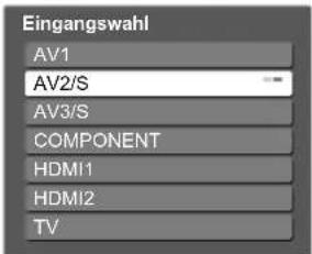 PANASONIC TX-L26C10 - Wählen Sie den Eingang, an den das Zusatzgerät angeschlossen ist. - 1
