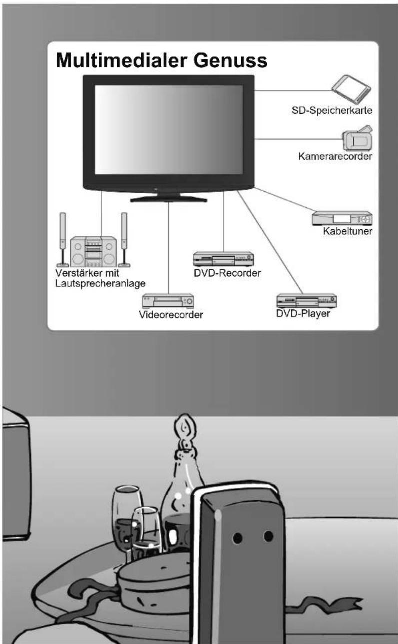 PANASONIC TX-L26C10 - Unterhaltung voll aus - 1
