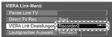 PANASONIC TX-L26C10 - Bei Anschluss mehrerer Recorder oder Player - 1