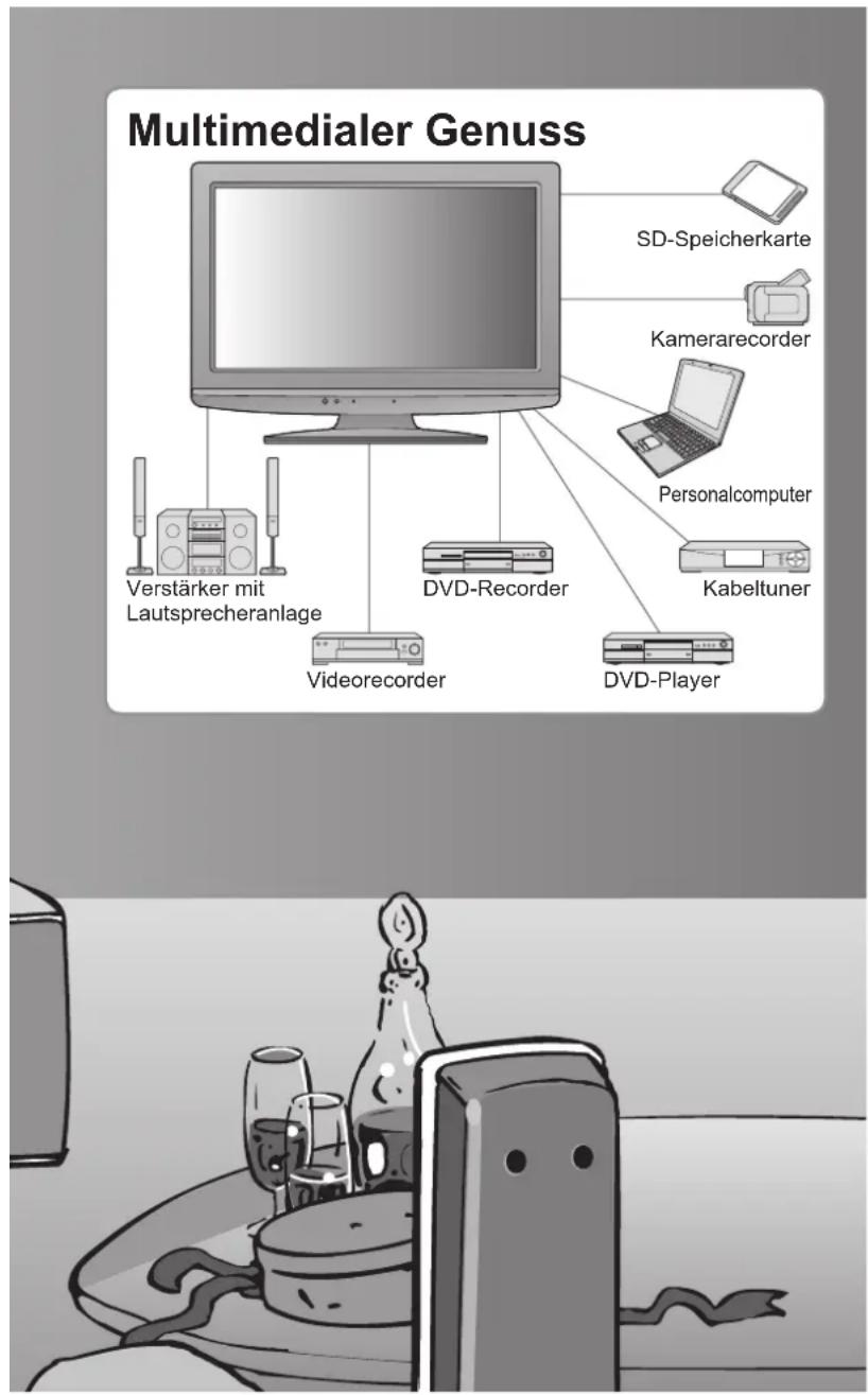 PANASONIC TX-L19X10E - Unterhaltung voll aus - 1