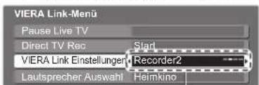PANASONIC TX-L19X10E - Bei Anschluss mehrerer ■ Recorder oder Player - 1