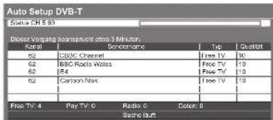 PANASONIC TX-L19X10E - Starten Sie die automatische Senderabstimmung. - 3