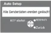 PANASONIC TX-26LMD70FA - Weiterführende Sendereinstellungen - 2