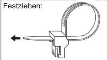 PANASONIC TX-26LMD70FA - Gebrauch der Kabelklemmen - 2