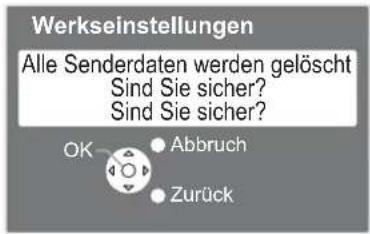 PANASONIC TX-26LMD70FA - Wiederherstellen des Auslieferungszustands - 2