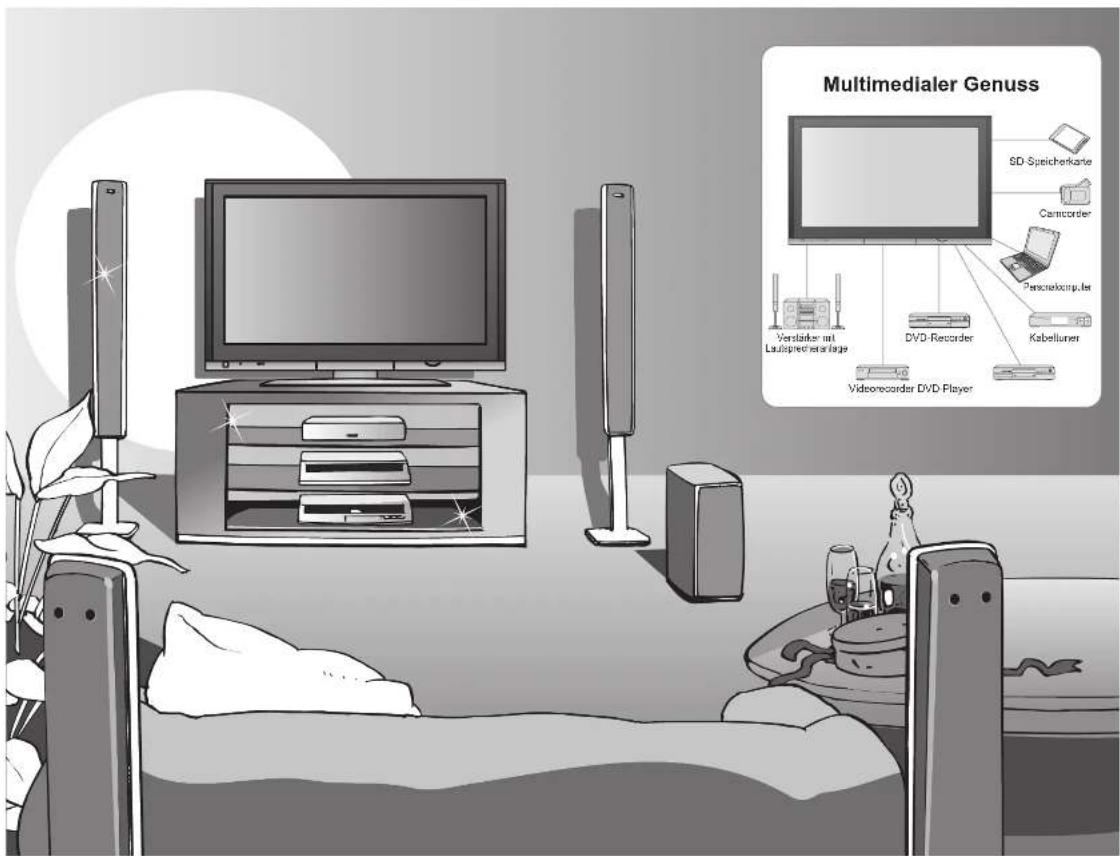 PANASONIC TH-50PV70 - der multimedialen-Unterhaltung voll aus - 1