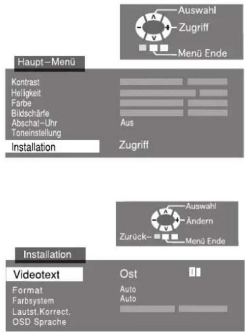 PANASONIC TX-15TA1C - TV-SPEICHER-MENÜ - 2