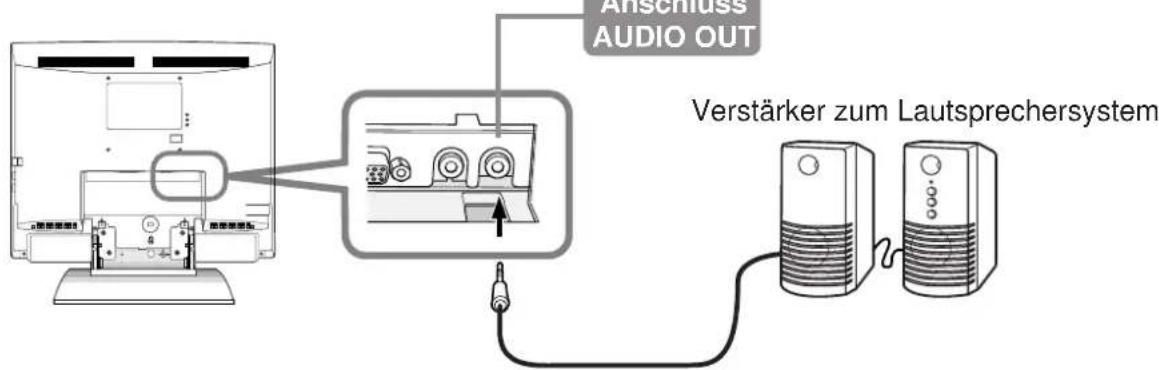 PANASONIC TX-15TA1C - ANSCHLUSS EINER EXTERNEN AUDIO/VIDEO-ANLAGE - 3