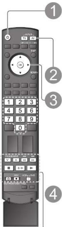 PANASONIC TH-42PY700 - Betrachten von Videos und DVDs - 1