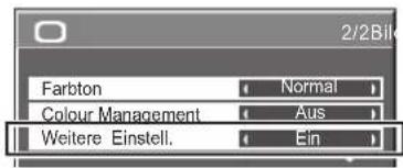 PANASONIC TH-42PWD8 - Menü-Anzeige auf dem Bildschirm - 2