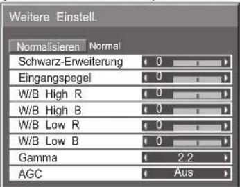 PANASONIC TH-42PWD8 - Menü-Anzeige auf dem Bildschirm - 4