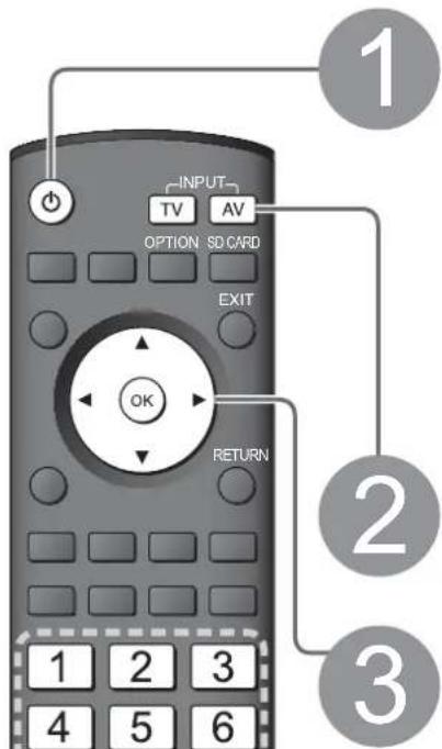 PANASONIC TH-42PV80 - Betrachten von Videos und DVDs - 1