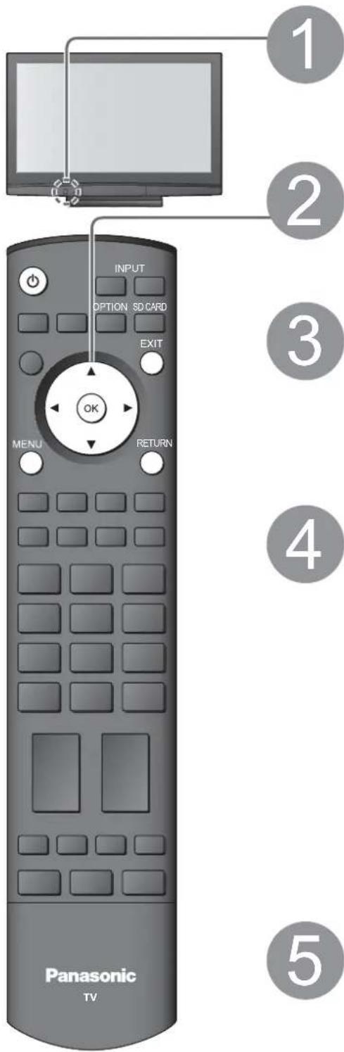PANASONIC TH-42PV80 - Automatische Einrichtung - 1