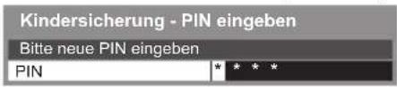 PANASONIC TX-P50XT50 - Geben Sie die PIN ein (4 Ziffern) - 1