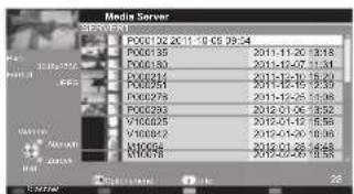 PANASONIC TX-P50XT50 - Wählen Sie die Datei - 1