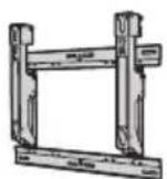 PANASONIC TX-P50XT50 - Wandhalterung - 1