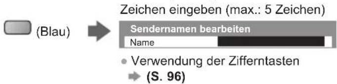 PANASONIC TX-P50XT50 - ■ Bearbeiten von Programmen - 9