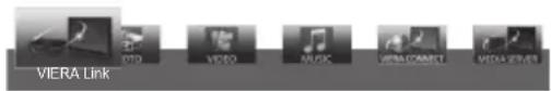 PANASONIC TX-P50XT50 - Rufen Sie [VIERA TOOLS] auf, und wählen Sie [VIERA Link] - 3