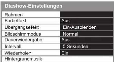 PANASONIC TX-P50XT50 - 3Wählen Sie den gewünschten Eintrag aus, und nehmen Sie die Einstellung vor - 1