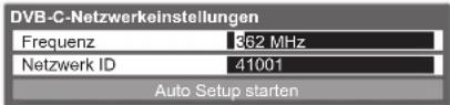 PANASONIC TX-P46U20E - Die automatische Einrichtung ist abhängig vom gewählten Land verschieden. - 1