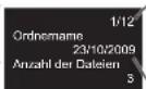 PANASONIC TX-P46U20E - ■Sortieren nach Ordner, Aufnahmedatum oder -monat - 9