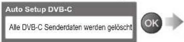 PANASONIC TX-P46U20E - Starten Sie die automatische Senderabstimmung. - 1