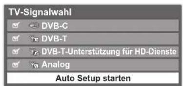 PANASONIC TX-P46U20E - Wählen Sie „Auto Setup starten“ aus - 1