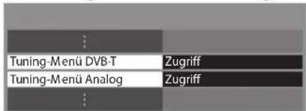 PANASONIC TX-P46ST33J - Wählen Sie [Tuning-Menü DVB-T] oder [Tuning-Menü Analog] - 1