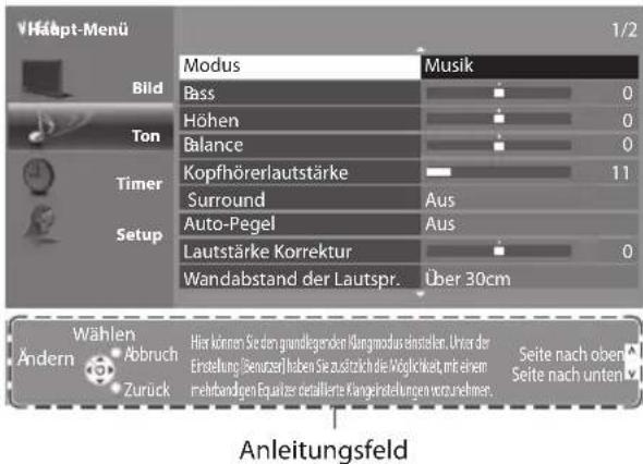 PANASONIC TX-P46ST33J - Anleitungsfeld - 1