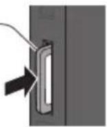 PANASONIC TX-P46ST30E - Zum Einführen oder Entnehmen der SD-Karte / des USB-Flash-Speichers - 4