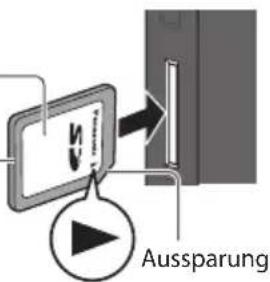 PANASONIC TX-P46ST30E - Zum Einführen oder Entnehmen der SD-Karte / des USB-Flash-Speichers - 3