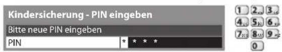 PANASONIC TX-P46ST30E - Geben Sie die PIN-Nummer ein (4 Ziffern) - 1
