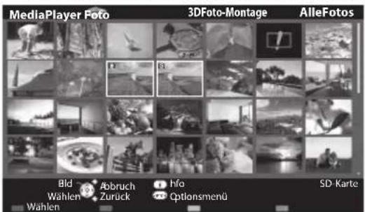 PANASONIC TX-P46ST30E - Wählen Sie zwei Fotos für L (links) und R (rechts) - 1