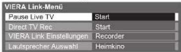 PANASONIC TX-P46S20E - Wählen Sie „Pause Live TV“, und pausieren Sie das Programm. - 1
